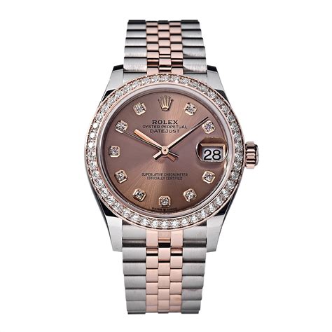 rolex oyster perpetual datejust ladies rose gold|rolex rose gold datejust price.